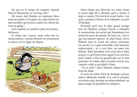 Aperçu de l'album Les Petits mythos hors série - Le Sacrifice du Minotaure