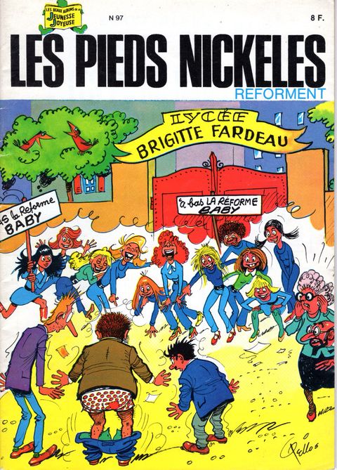 Couverture de l'album Les Pieds Nickelés Réforment