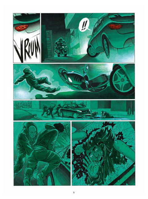 Aperçu de l'album Le tueur - Affaires d’état  tome 1 - Traitement négatif