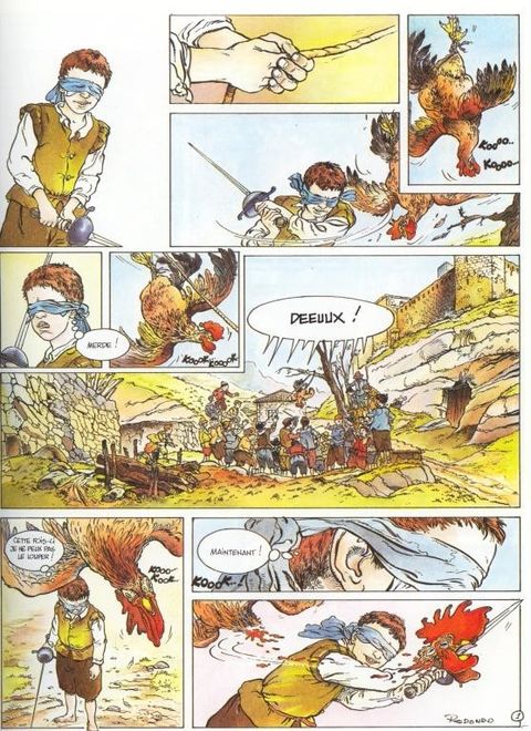 Aperçu de l'album La marque de la sorcière tome 3 - Le Roi des Coqs