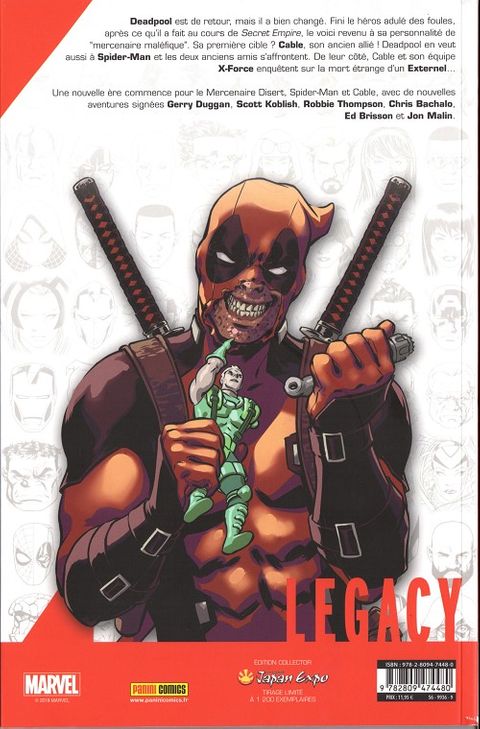 Aperçu de l'album Marvel Legacy - Deadpool tome 1