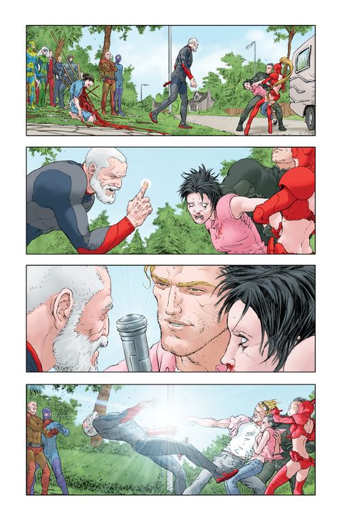 Aperçu de l'album Jupiter's Legacy (Marvel Poche) tome 1