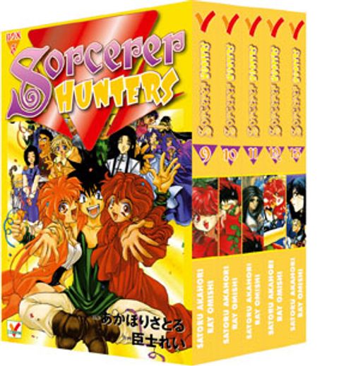 Couverture de l'album Sorcerer Hunters : Coffret 3, tomes 9 à 13