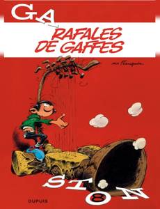 Couverture de l'album Rafales de Gaffes