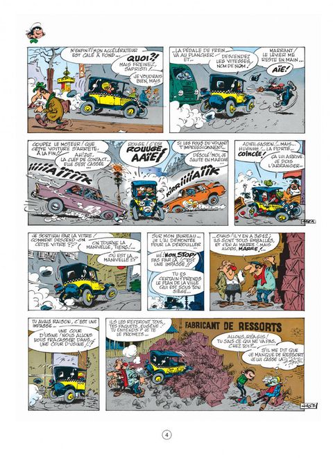 Aperçu de l'album Gaston (2009) tome 8 - Rafales de Gaffes