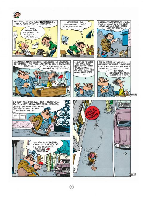 Aperçu de l'album Gaston (2009) tome 8 - Rafales de Gaffes