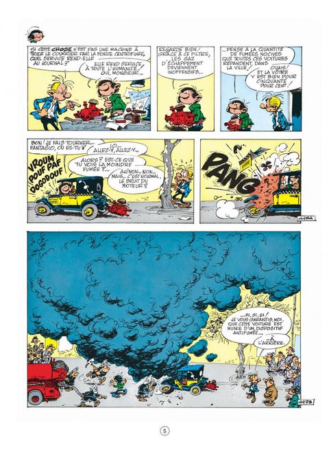Aperçu de l'album Gaston (2009) tome 8 - Rafales de Gaffes