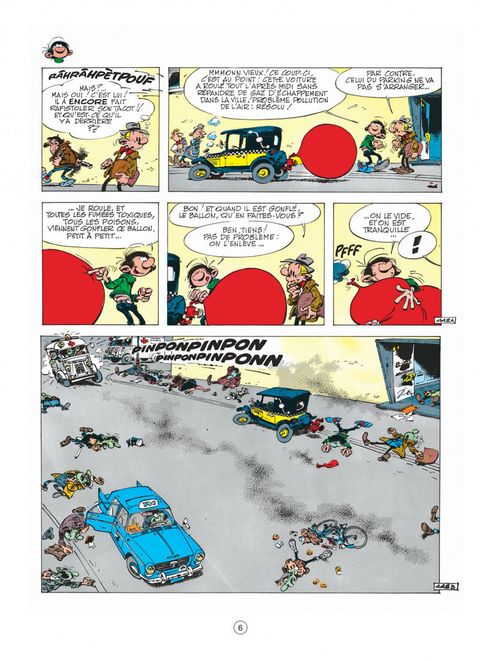 Aperçu de l'album Gaston (2009) tome 8 - Rafales de Gaffes