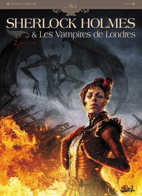 Couverture de l'album Sherlock Holmes et les Vampires de Londres