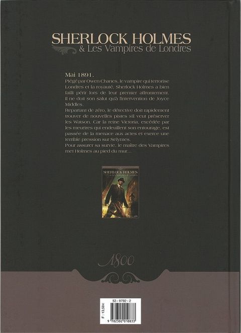 Aperçu de l'album Sherlock Holmes et les Vampires de Londres tome 2