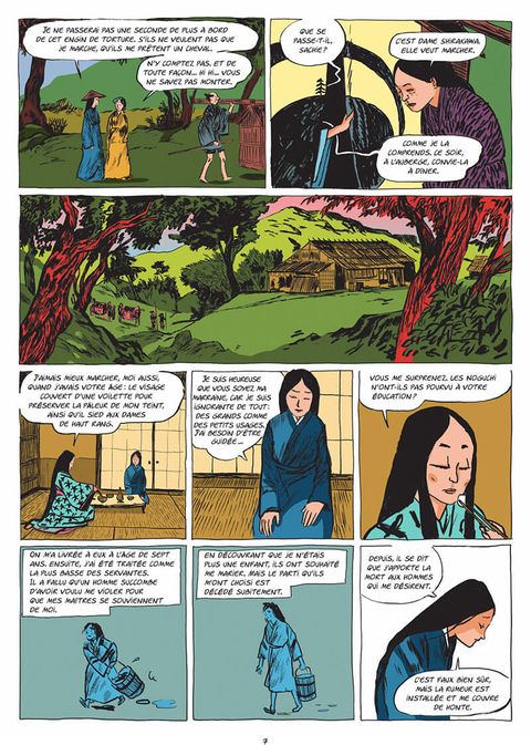 Aperçu de l'album Le Clan des Otori tome 2 - Le Silence du Rossignol