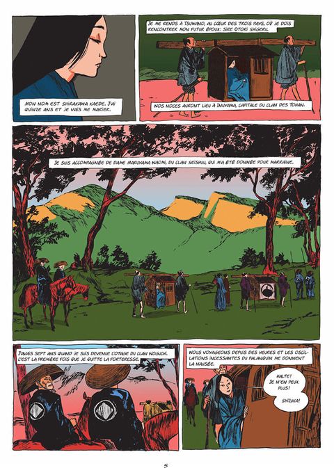 Aperçu de l'album Le Clan des Otori tome 2 - Le Silence du Rossignol