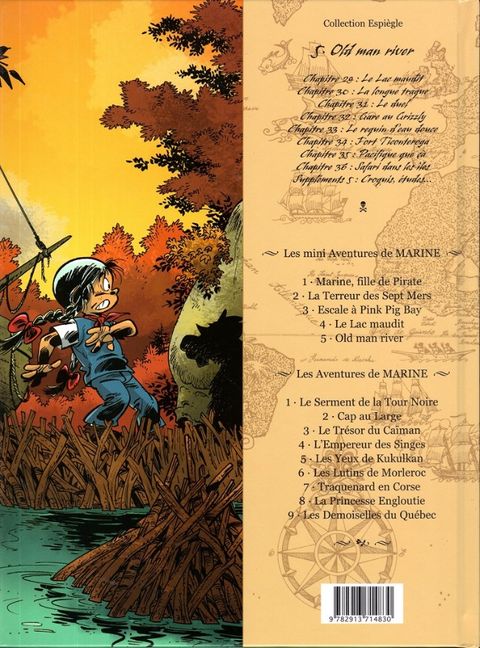 Aperçu de l'album Marine (Les mini-aventures de) (Corteggiani / Tranchand) tome 5 - Old Man River