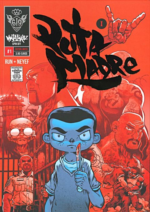 Couverture de l'album Puta Madre (Mutafukaz spin-off)