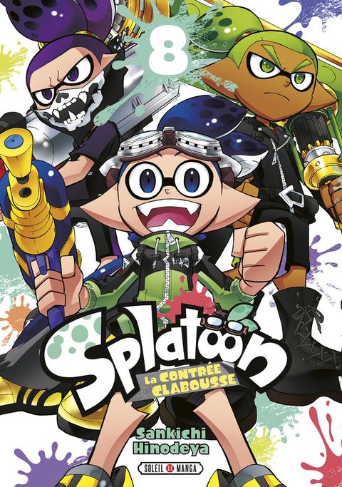 Couverture de l'album Splatoon - La contrée clabousse