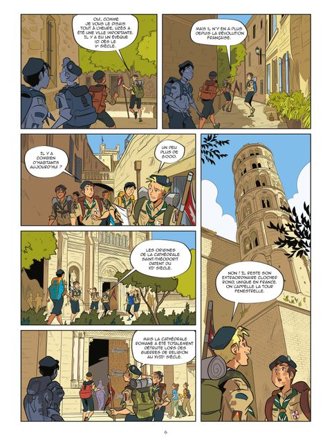 Aperçu de l'album La Patrouille du Faucon tome 6 - Feu à Uzès