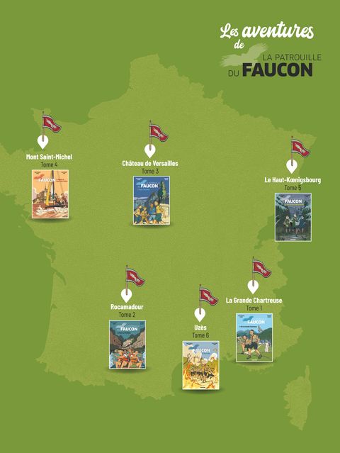 Aperçu de l'album La Patrouille du Faucon tome 6 - Feu à Uzès