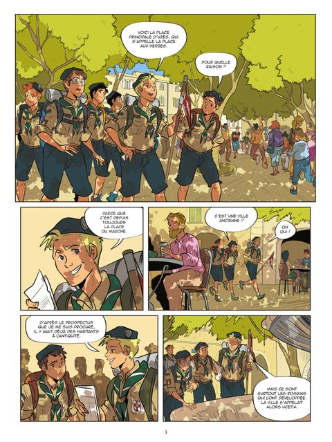 Aperçu de l'album La Patrouille du Faucon tome 6 - Feu à Uzès