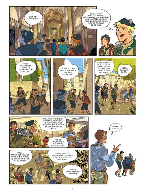 Aperçu de l'album La Patrouille du Faucon tome 6 - Feu à Uzès