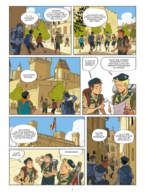 Aperçu de l'album La Patrouille du Faucon tome 6 - Feu à Uzès