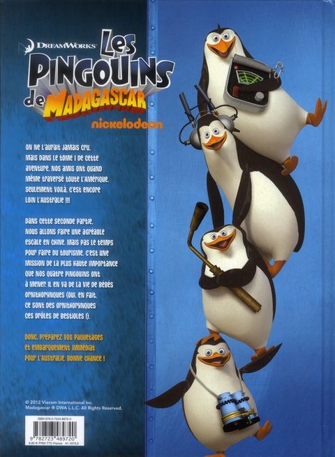 Aperçu de l'album Les Pingouins de Madagascar - Glenat tome 3