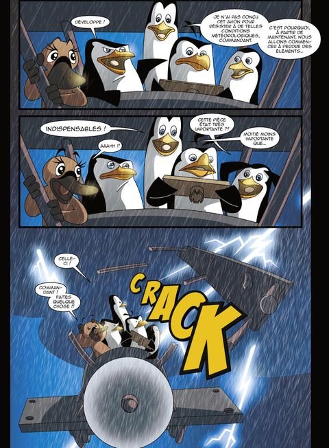 Aperçu de l'album Les Pingouins de Madagascar - Glenat tome 3