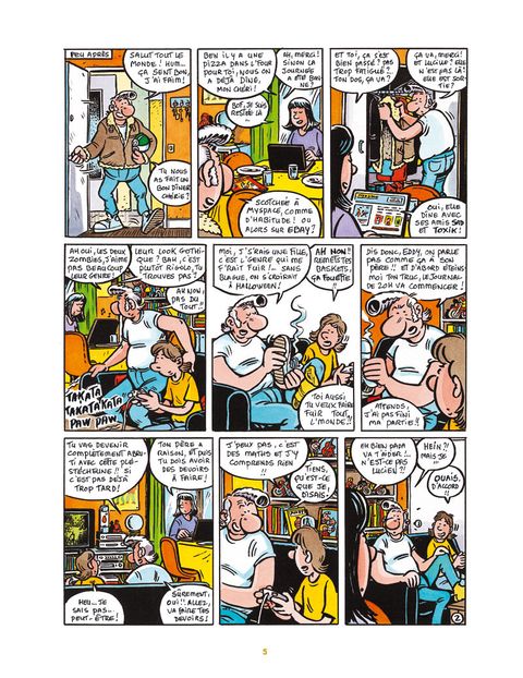 Aperçu de l'album 40 Ans Fluide Glacial tome 9