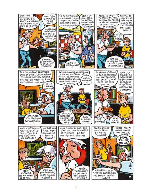 Aperçu de l'album 40 Ans Fluide Glacial tome 9