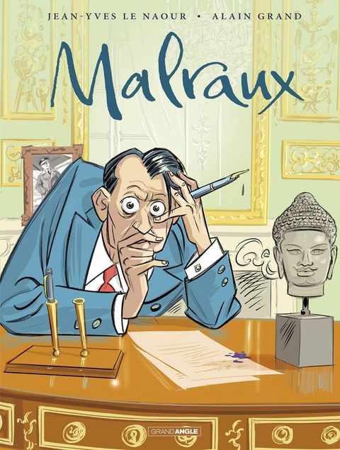 Couverture de l'album André Malraux - histoire complète