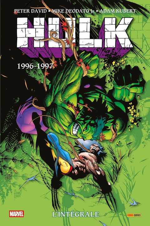 Couverture de l'album Hulk : L'intégrale 1996-1997