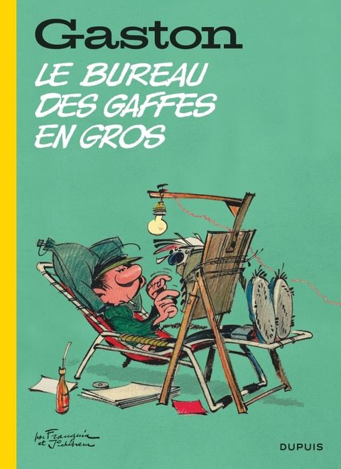Couverture de l'album Gaston (édition 2018) - Tome 4 - Le bureau des gaffes en gros