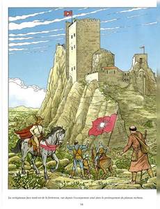 Aperçu 3 de l'album Les Voyages de Jhen tome 1 - Les Baux de Provence