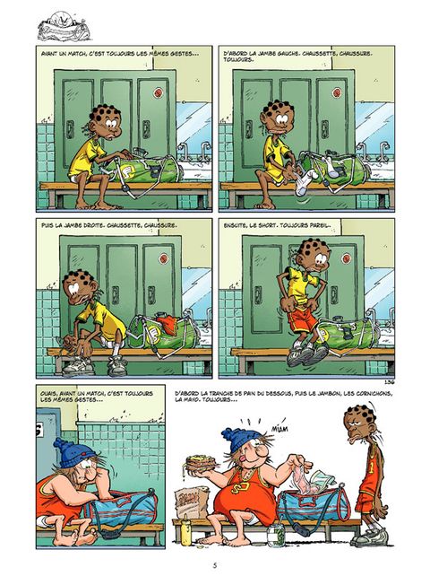 Aperçu de l'album Basket Dunk tome 4