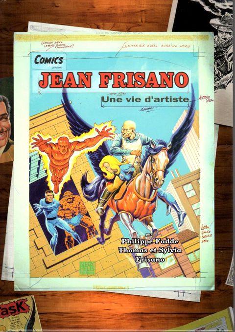 Couverture de l'album Jean Frisano, une vie d'artiste