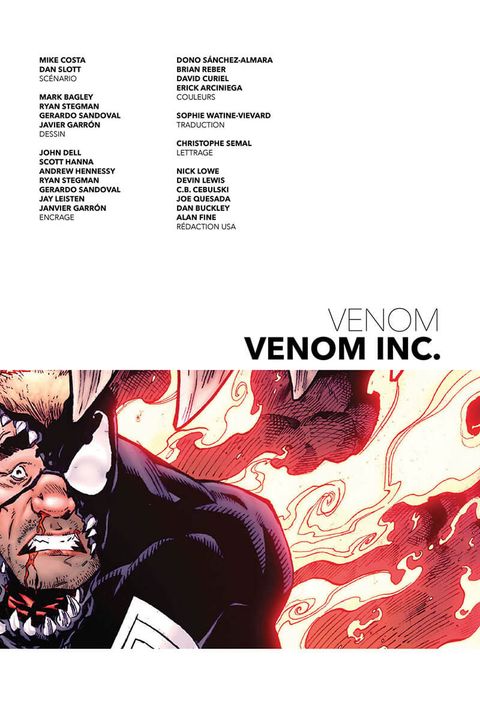 Aperçu de l'album Venom (legacy) tome 2 - Venom Inc.