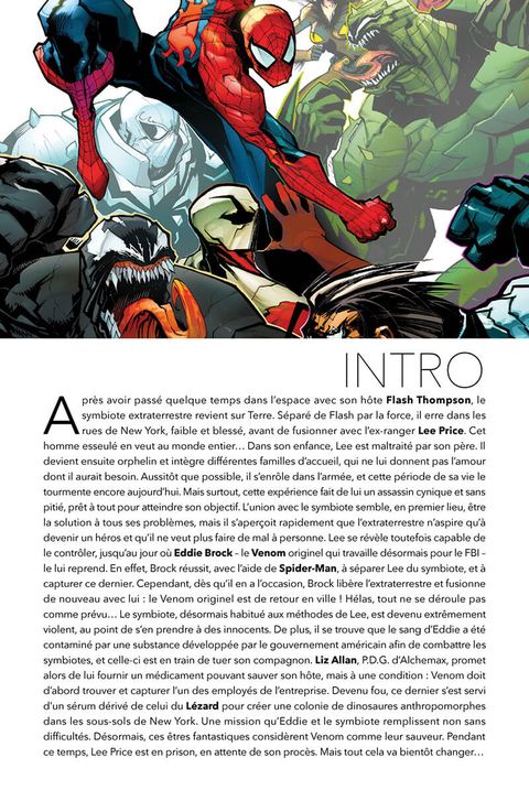 Aperçu de l'album Venom (legacy) tome 2 - Venom Inc.