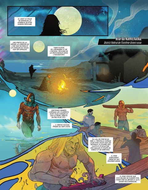 Aperçu de l'album Aquaman Andromeda
