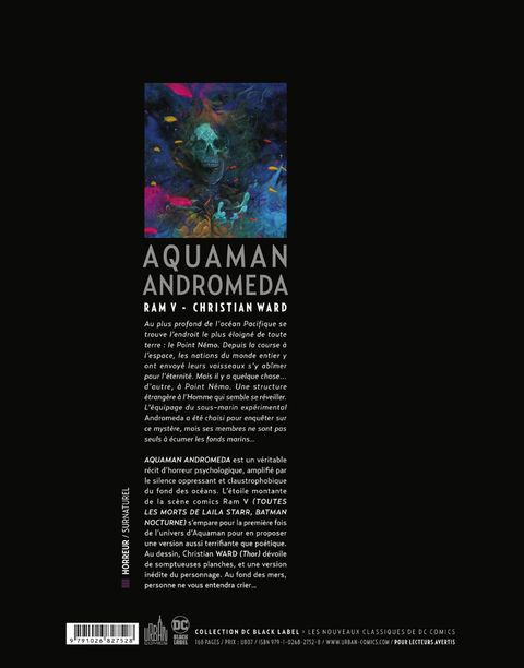 Aperçu de l'album Aquaman Andromeda