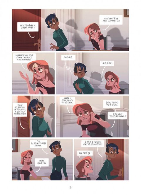 Aperçu de l'album Dans les Yeux de Lya tome 2 - Sur les traces du coupable
