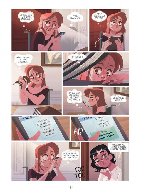 Aperçu de l'album Dans les Yeux de Lya tome 2 - Sur les traces du coupable