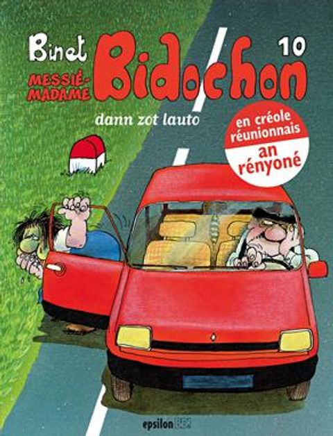 Couverture de l'album Messié-Madame Bidochon dann zot lauto (T10)