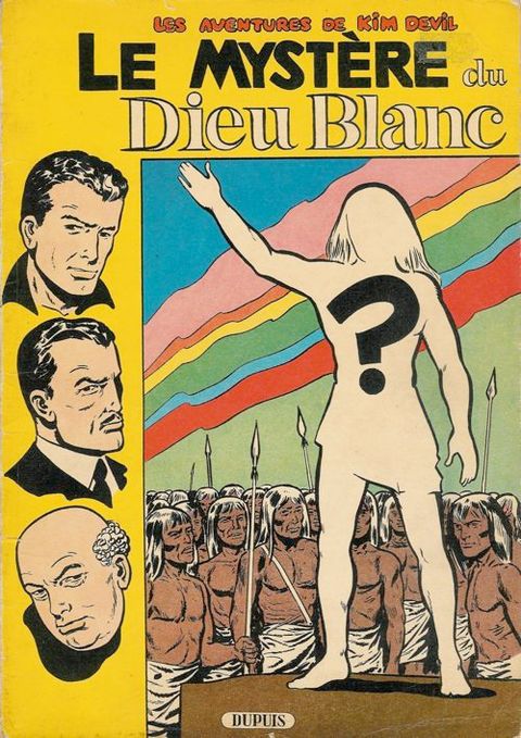 Couverture de l'album Le Mystère du Dieu Blanc