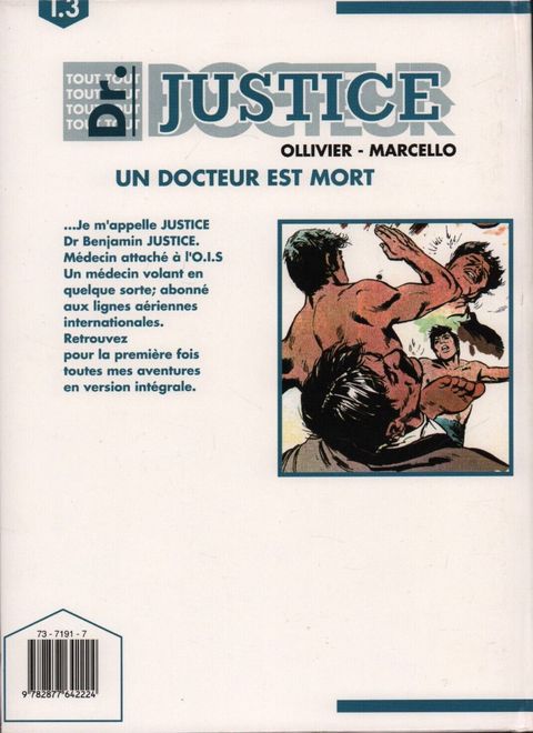 Aperçu de l'album Dr. Justice tome 3 - Tout docteur justice t03 un docteur est mort