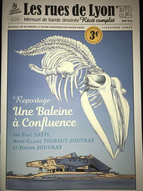 Couverture de l'album Une baleine à confluence