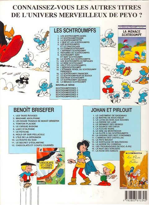 Aperçu de l'album Les Schtroumpfs tome 15 - L'étrange réveil du Schtroumpf paresseux et quatre autres aventures
