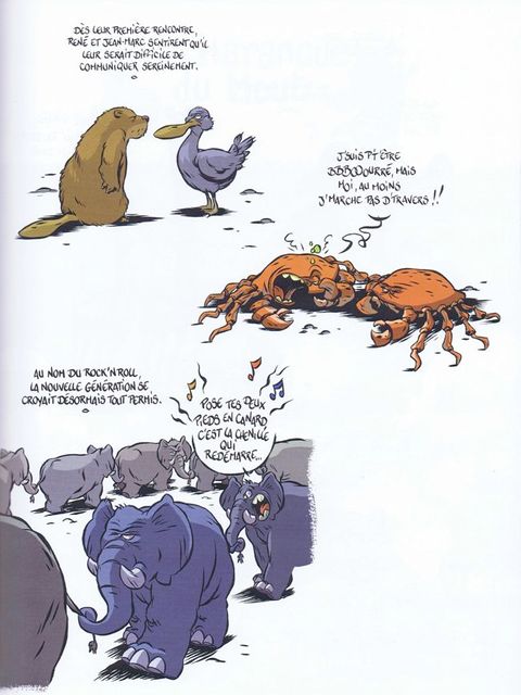 Aperçu de l'album Le Cri de l'Autruche tome 2 - La Harangue du Mouton