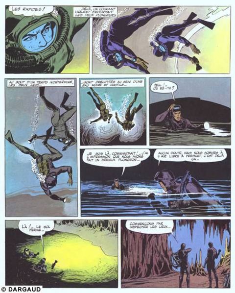 Aperçu de l'album Bob Morane 2 (Dargaud) tome 7 - La Vallée des Crotales
