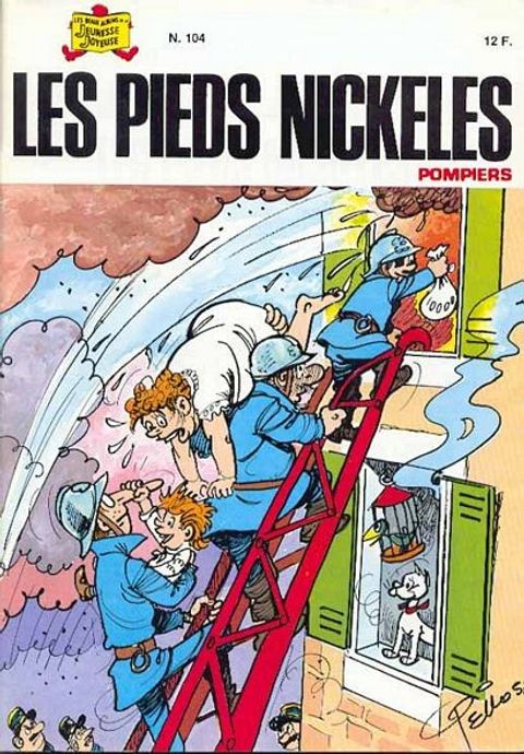 Couverture de l'album Les Pieds Nickelés Pompiers