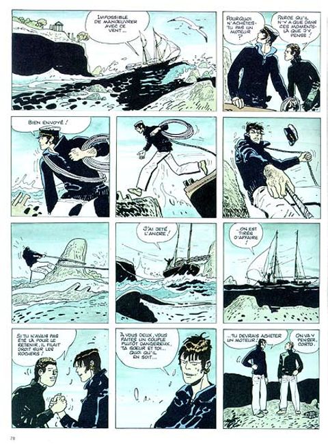 Aperçu de l'album Corto Maltese (couleur) tome 6 - La maison dorée de Samarkand