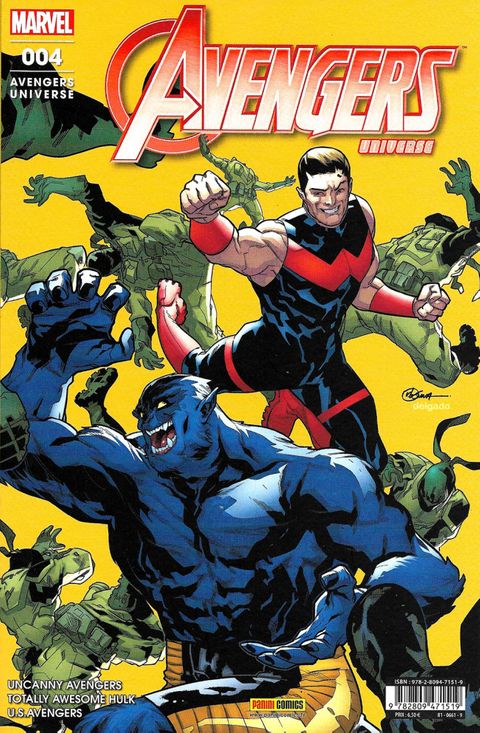 Couverture de l'album Avengers Universe Kiosque V2